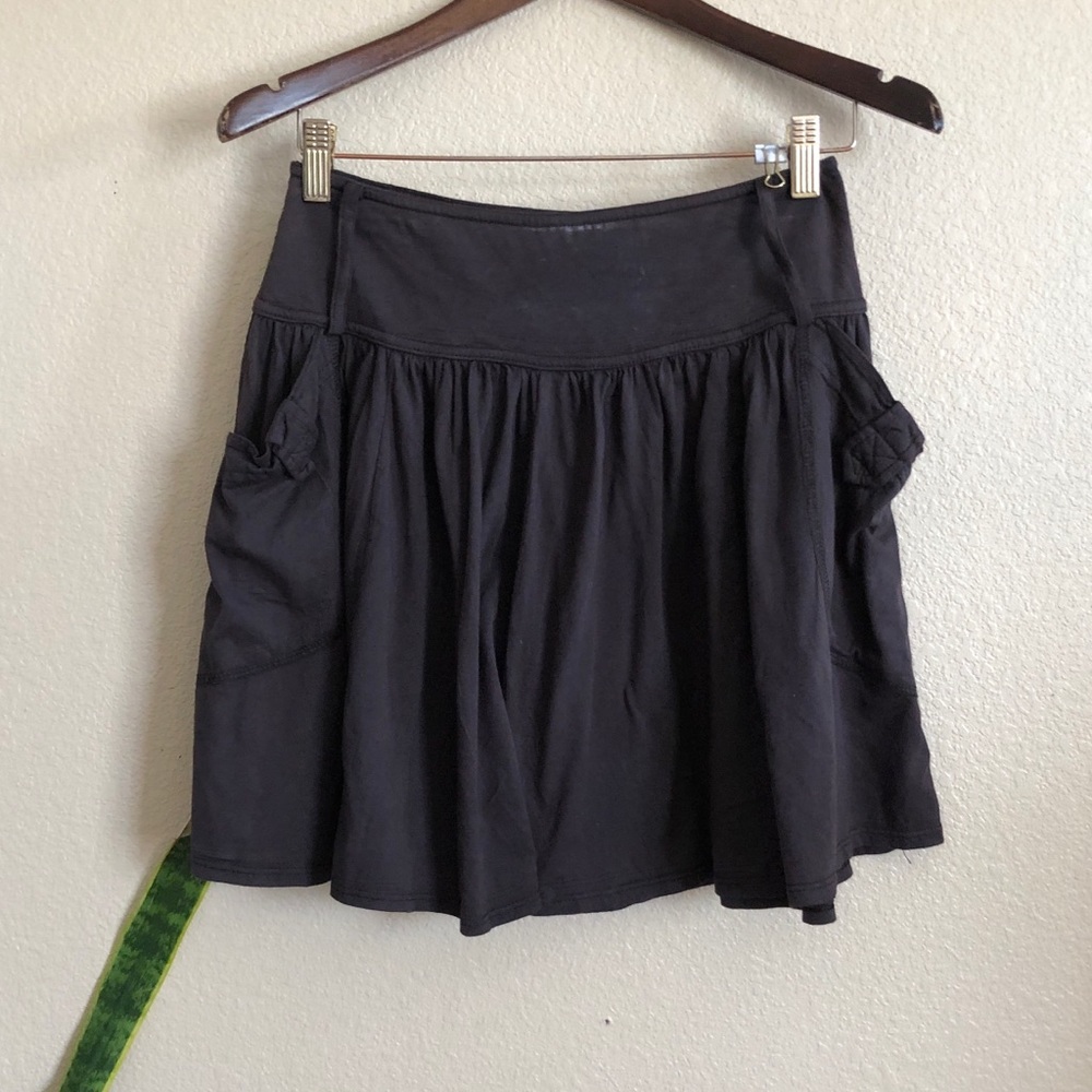 🛍 Made NWOT Mini NEW Brown Skater Skirt